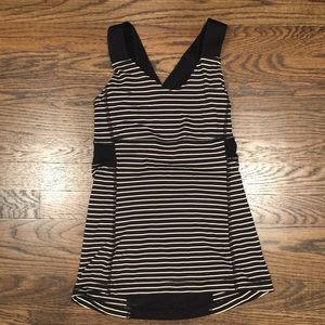 Lululemon Push Ur Limits Tank Size 4 Back White